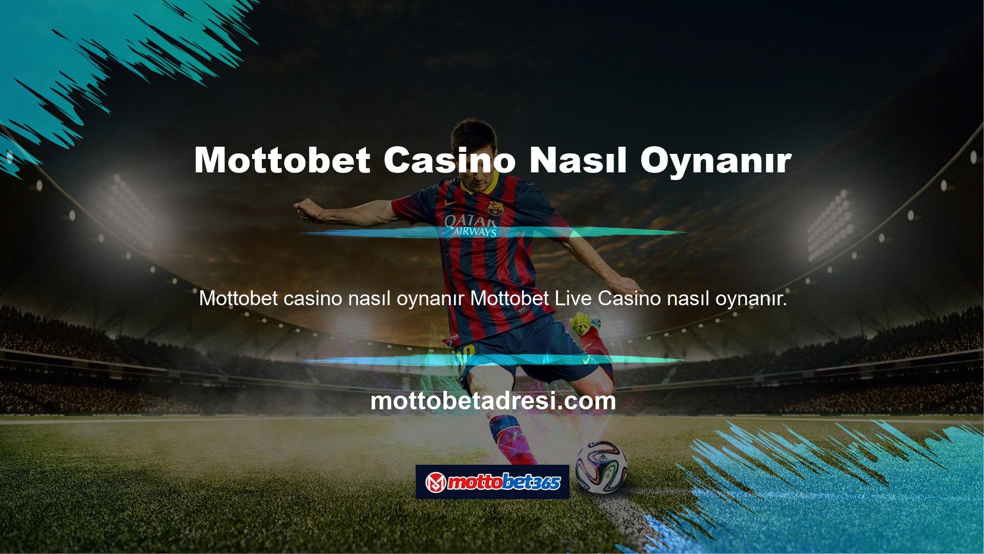 Canlı bir casinoda oynamak çok eğlencelidir
